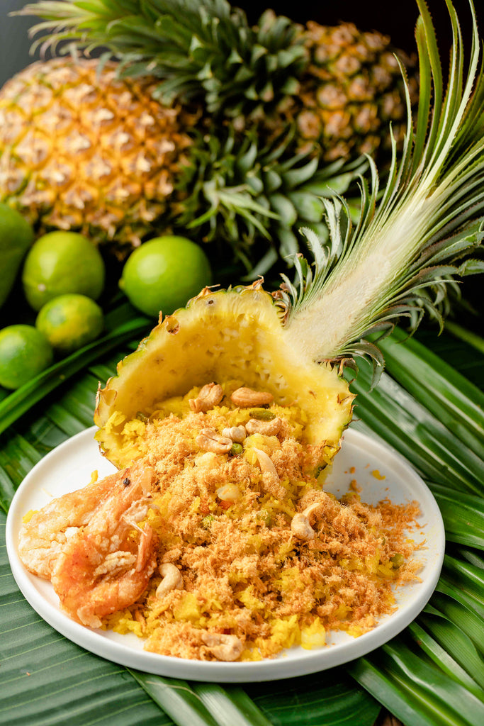 Pineapple Pork Floss Fried Rice mammafong