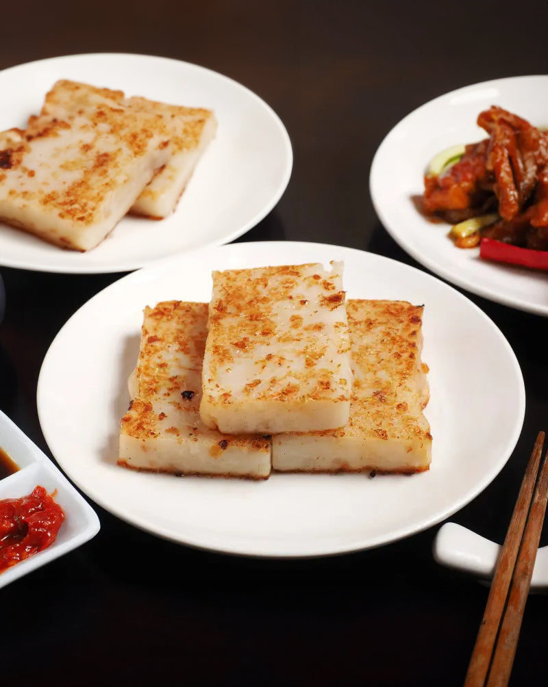煎白萝卜糕 (Pan-Fried Radish Cake) – mammafong