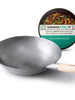 Authentic Hand Hammered Small Wok, 12