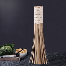 Short Handle Bamboo Wok Whisk Brush Palm Oilproof Iron Pot Cleaning Brush  Household Kitchen Cleaning Tool 